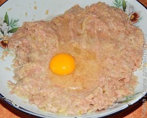 котлеты с начинкой