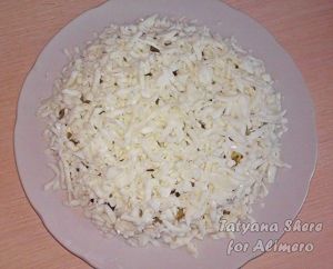 Салат Новогодние часы