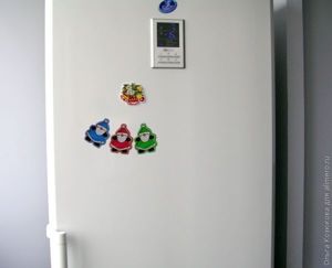 Вышитые магниты на холодильник