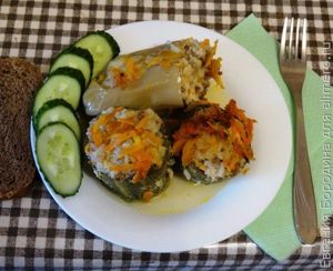 Фаршированные кабачки