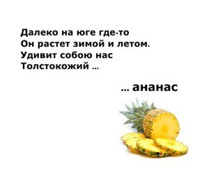 Загадки о фруктах, ягодах и овощах.