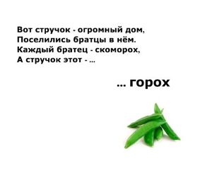 Загадки о фруктах, ягодах и овощах.