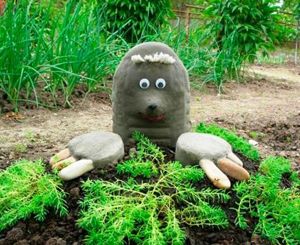 Идеи декора сада.
