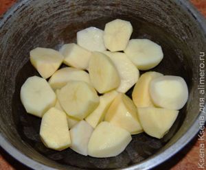 горбуша с картошкой