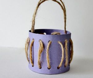Корзинки из картона и бумаги, мастер-классы.