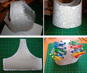 Корзинки из картона и бумаги, мастер-классы.