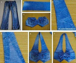 Поделки из джинса, мастер-классы.