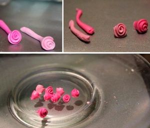 Серьги из пластики, мастер-классы.