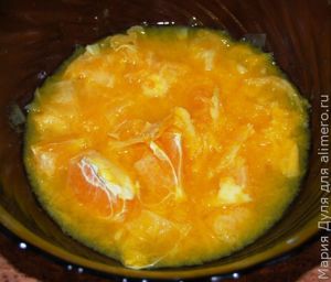 апельсиновый кекс