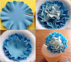 Украшения из мастики