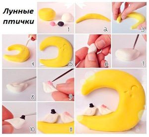 Фигурки из мастики — мастер-классы