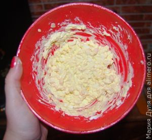 Стожки с куриным фаршем на скорую руку