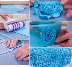 Украшения из мастики
