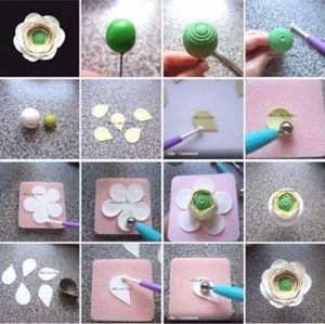 Украшения из мастики