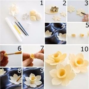 Украшения из мастики