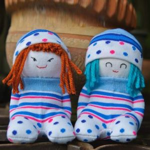 Идеи поделок из носков