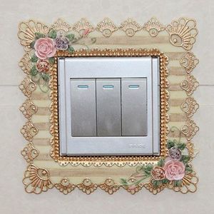 Идеи декора розеток и выключателей