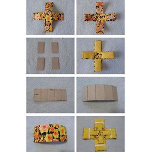 Картон необходимо брать как можно толще, поскольку наша шкатулка должна получиться прочной. Ткань подойдет любая. Лучше между тканью и картоном проложить тонкий слой синтепона. Картон необходимо брать как можно толще, поскольку наша шкатулка должна получиться прочной. Ткань подойдет любая. Лучше между тканью и картоном проложить тонкий слой синтепона.