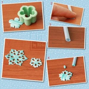 Украшения из мастики