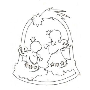 Новогодние трафареты на окна