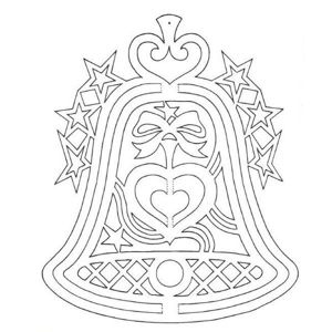 Новогодние трафареты на окна