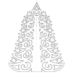 Новогодние трафареты на окна