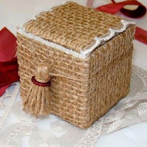 Поделки из мешковины