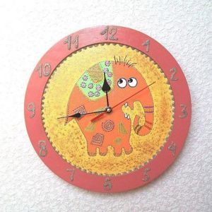 Настенные часы своими руками