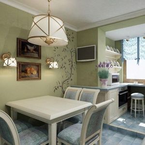 Картины в интерьере кухни