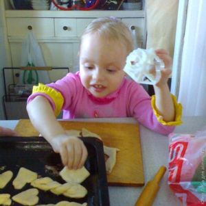 Детские печенья на кефире
