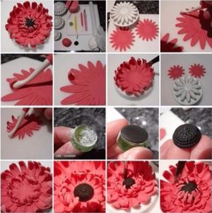Украшения из мастики