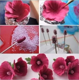 Украшения из мастики