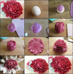 Украшения из мастики