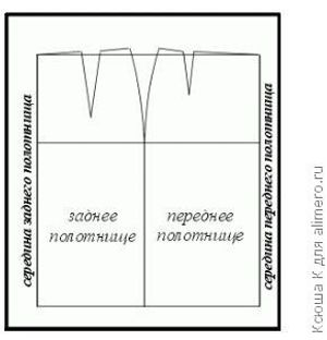 выкройка юбки тюльпан