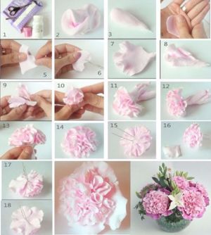 Украшения из мастики