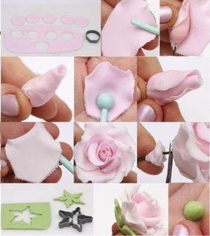 Украшения из мастики