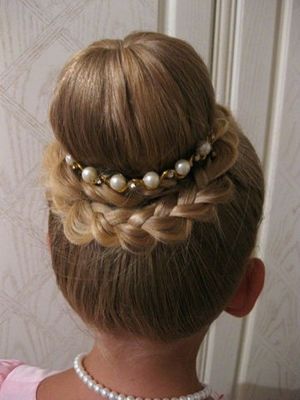 Новогодние прически для девочек