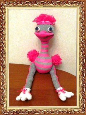 Игрушки из носочков