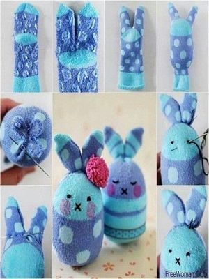 Игрушки из носочков