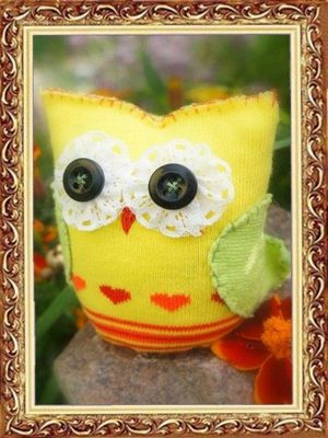 Игрушки из носочков
