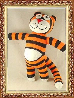 Игрушки из носочков