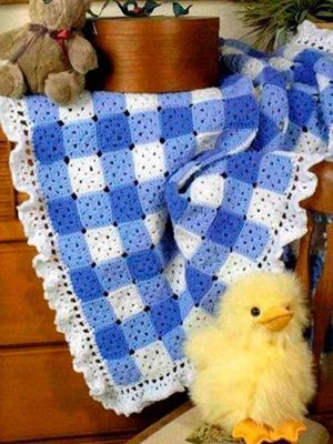 Оригинальные пледы крючком — идеи
