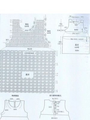 Вязаные детские платья — схемы