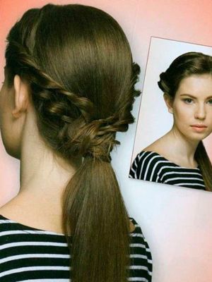 Прически из жгутов, идеи.