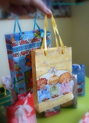 Поделки из дизайнерской бумаги