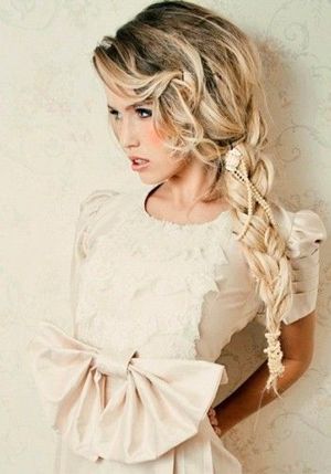 Свадебные прически в фольклорном стиле, идеи.