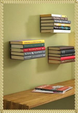 Необычные полки для книг