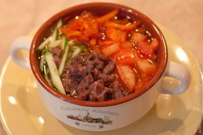 корейский суп Кукси готов