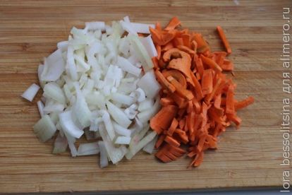 лук и морковь для зажарки