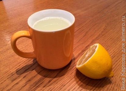вода с лимоном вода с лимоном